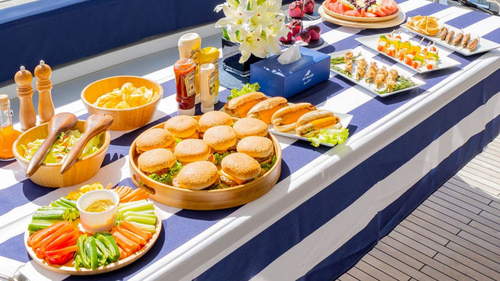 Half-Day Yacht Ride with BBQ, Slide & Swim for Two | at Wondergifts