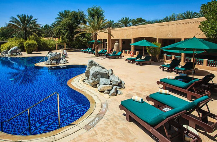 Al Maha Desert Resort - Luxury Pool & Spa Retreat with Three-Course Lunch
