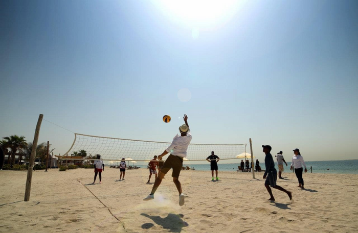 2 Nights for the Price of 1: Beach Day with Bites & Beverages at Bab Al Nojoum Hudayriyat | at Wondergifts