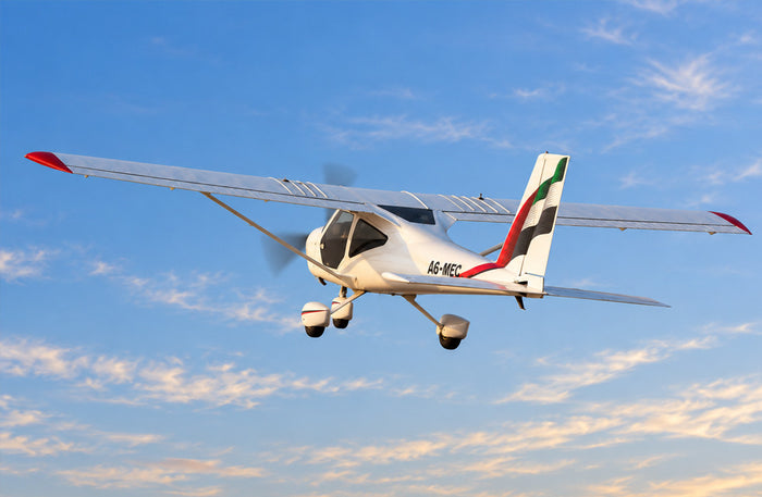 Thrilling Private Aeroprakt Flight Through the Skies of Al Ain with Breathtaking Aerial Views