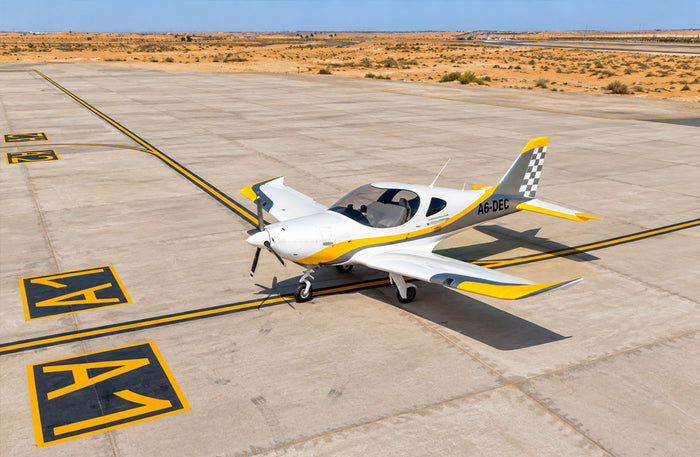 Thrilling Private Aeroprakt Flight Through the Skies of Al Ain with Breathtaking Aerial Views