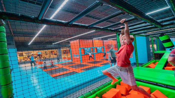 Jumping Joy: Trampoline Fun for Two at Trampo Extreme, Nakheel Mall | at Wondergifts