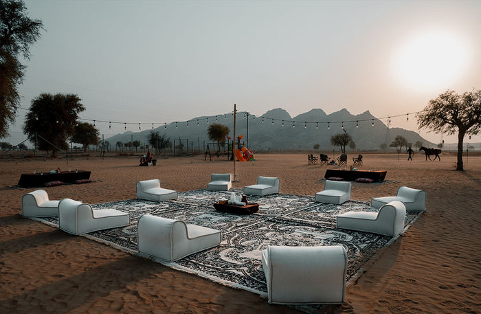 Unforgettable Mleiha Overnight Camping for Two with Breakfast & Sunrise Viewing