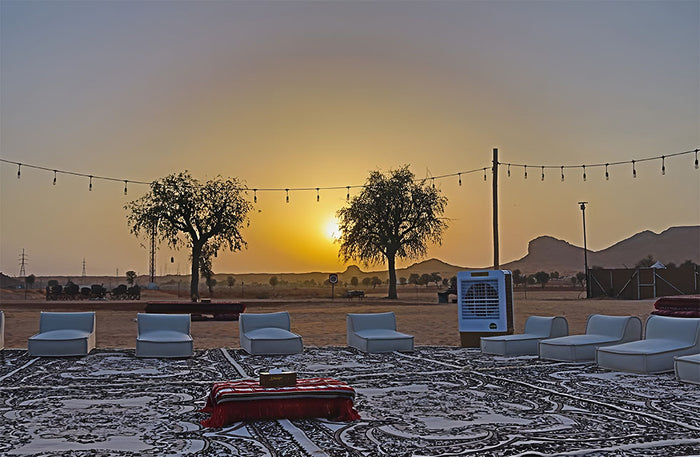 Unforgettable Mleiha Overnight Camping for Two with Breakfast & Sunrise Viewing