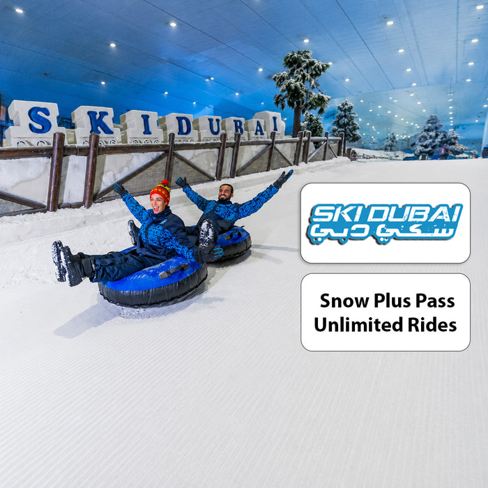 Ski Dubai Snow Plus Pass with Unlimited Rides and Snow Park Access