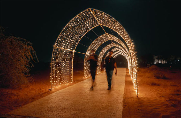 Unforgettable Mleiha Overnight Camping for Two with Breakfast & Sunrise Viewing