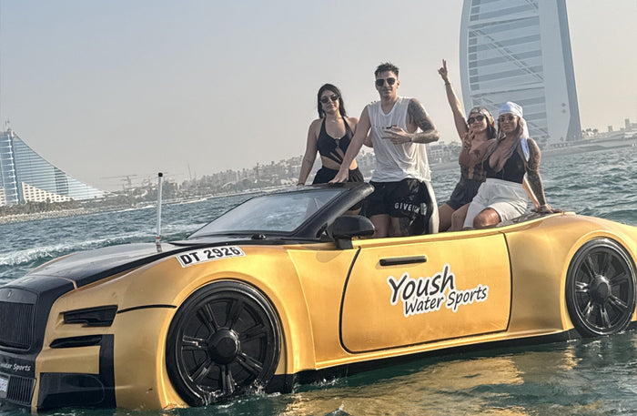 Dubai Luxury Jet Car Experience for Two - Guided Ride with Iconic Skyline Views