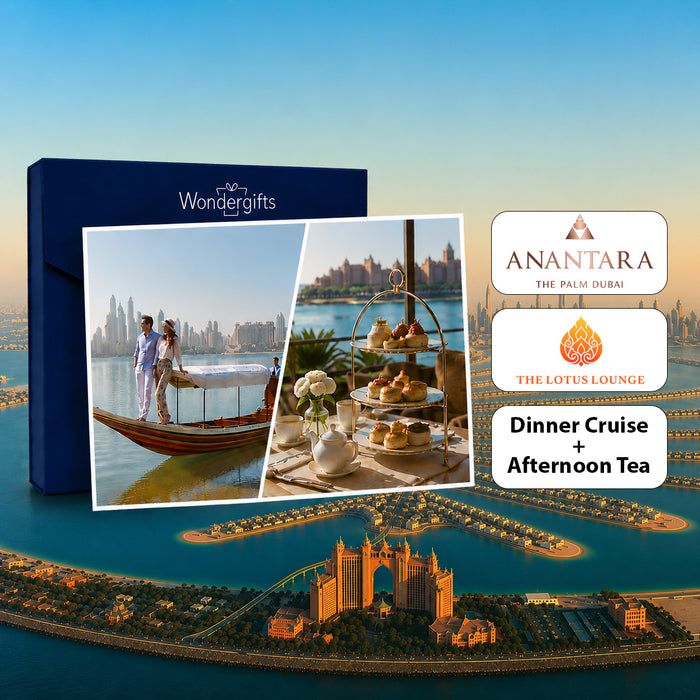 The Lotus Lounge, Anantara The Palm - Thai Longtail Boat Cruise and Afternoon Tea For Two