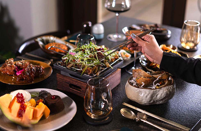 Premium Korean Dinner Experience with Drinks for Two at Nuri Grill & Bar | at Wondergifts