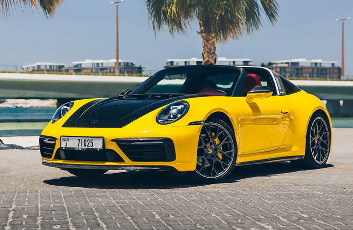 Rent a Porsche: Porsche 911 Targa Topcar for One Day