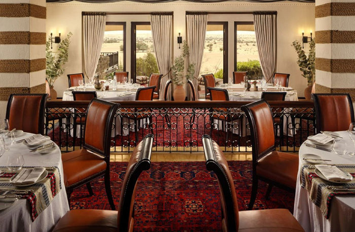 Al Maha Desert Resort - Luxury Pool & Spa Retreat with Three-Course Lunch