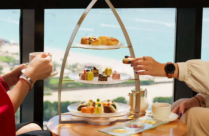 Rayya Wellness Couple's Massage & Al Habtoor Afternoon Tea for Two | at Wondergifts