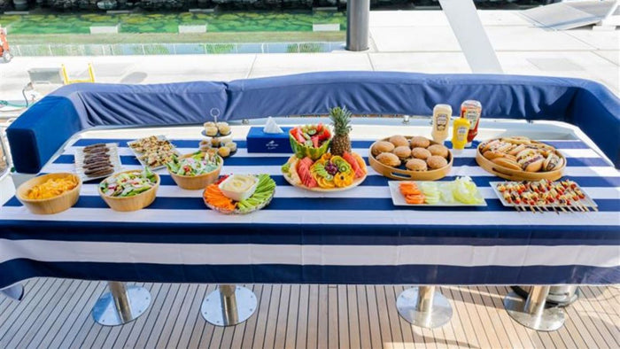 Half-Day Yacht Ride with BBQ, Slide & Swim for Two | at Wondergifts