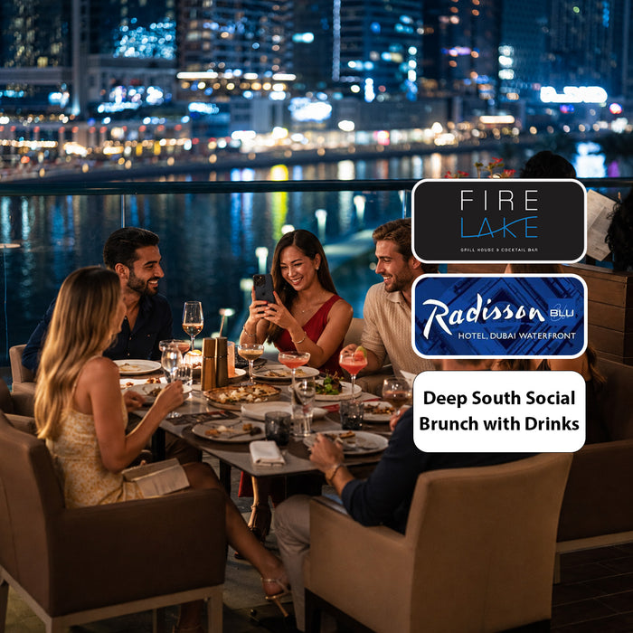 FireLake Radisson Blu - Deep South Social Brunch with Drinks | Pay for 1 Dine for 2 Offer