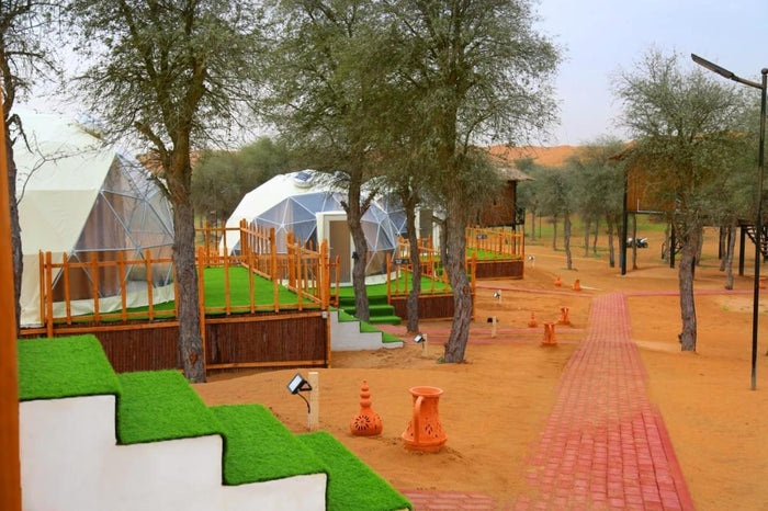 All-Inclusive Overnight Desert Camping For Two at The Dunes Deluxe Dome | at Wondergifts