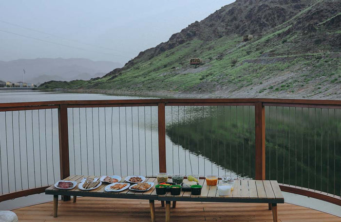 1 Night in Fujairah Camping Tent with Chalet Mountain View for Four | at Wondergifts