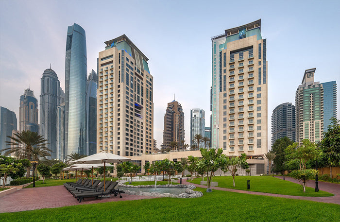 Pool and Beach Access for Two with F&B Credit at Habtoor Grand Resort