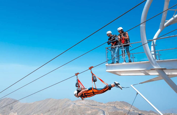 Experience the Thrill: World’s Longest Zipline at Jebel Jais for One | at Wondergifts