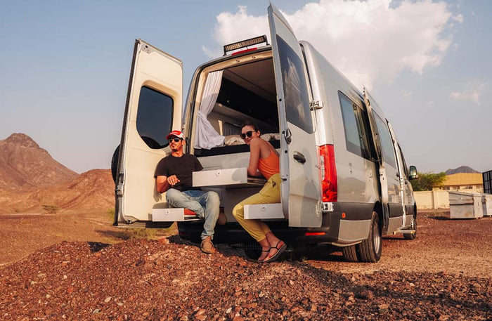 Romantic Camper Van Getaway for Two with Wayout UAE Rental | at Wondergifts