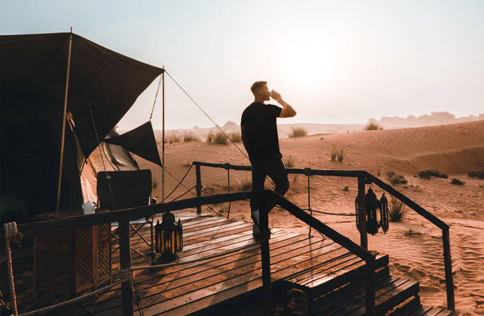 Desert Safari Stay in a Deluxe Tent with Meals and Transfer for Two | at Wondergifts