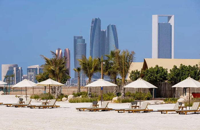 Exquisite Beachfront Chalet with Meals & Private Pool at Bab Al Nojoum | at Wondergifts