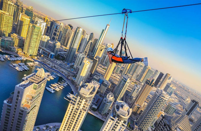 Ziplining Experience in Dubai Marina for One | at Wondergifts