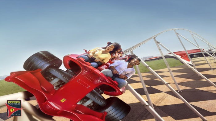 Ferrari Driving Experience for One at Ferrari World | at Wondergifts