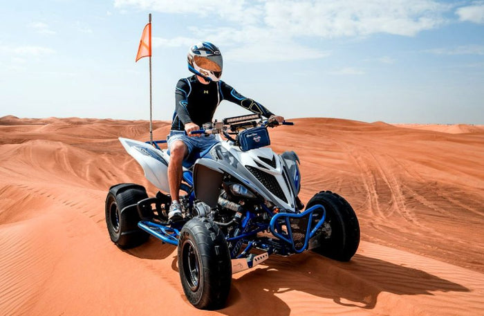 Thrilling 30-Minute 400cc Cobra Single-Seater Quad Bike Desert Adventure for One | at Wondergifts