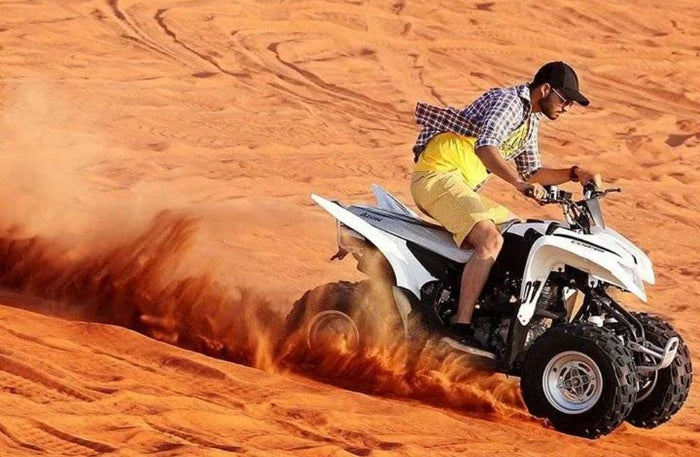 Thrilling 30-Minute 400cc Cobra Single-Seater Quad Bike Desert Adventure for One | at Wondergifts