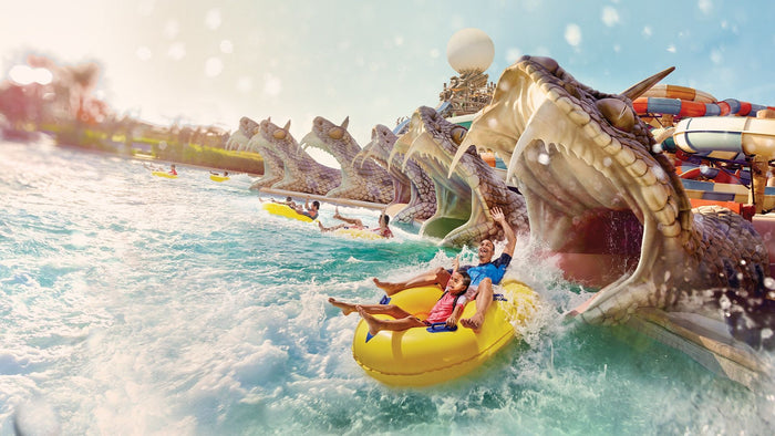 One Night Stay in Abu Dhabi with Yas Waterworld Tickets for Family of Four | at Wondergifts