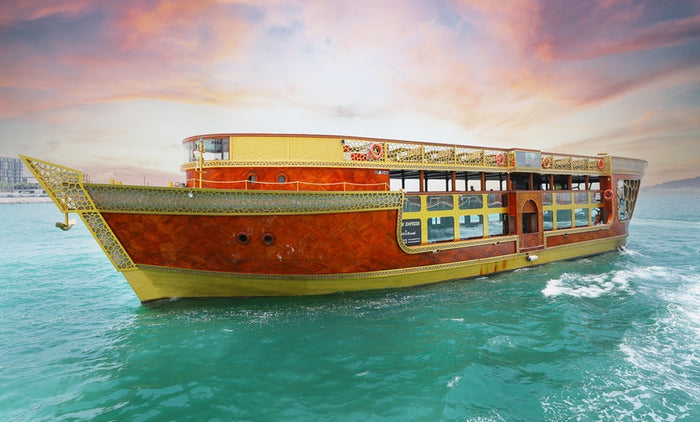 Dubai's Ocean Empress Luxury Dinner Cruise for 1 Person | at Wondergifts
