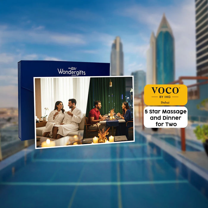 5-Star Indulgent Massage and Themed Dinner Experience for Two at Voco Dubai