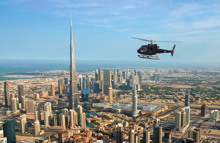 Thrilling Helicopter Ride with a Romantic Dinner & Drinks at Anar for Two | at Wondergifts