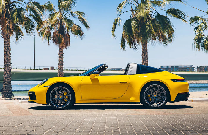 Rent a Porsche: Porsche 911 Targa Topcar for One Day