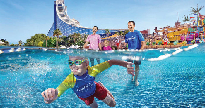 One Night Hotel Stay in Dubai with Wild Wadi Water Park tickets for Two | at Wondergifts