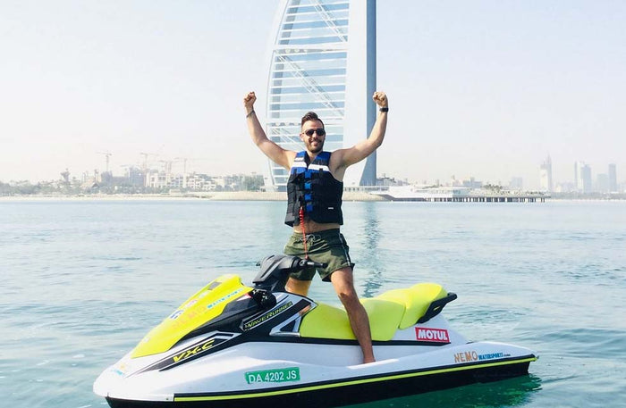 30-Minute Jet Ski Thrilling Ride and Lunch or Dinner for Two in Jumeirah | at Wondergifts