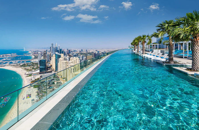 Romantic Luxury Palm Stay with Aura Skypool Experience for Two | at Wondergifts
