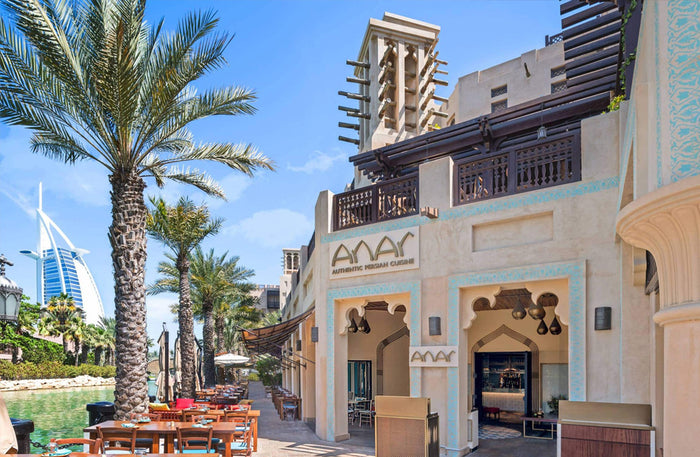 Thrilling Helicopter Ride with a Romantic Dinner & Drinks for Two at Anar Resturant Madinat Jumeirah