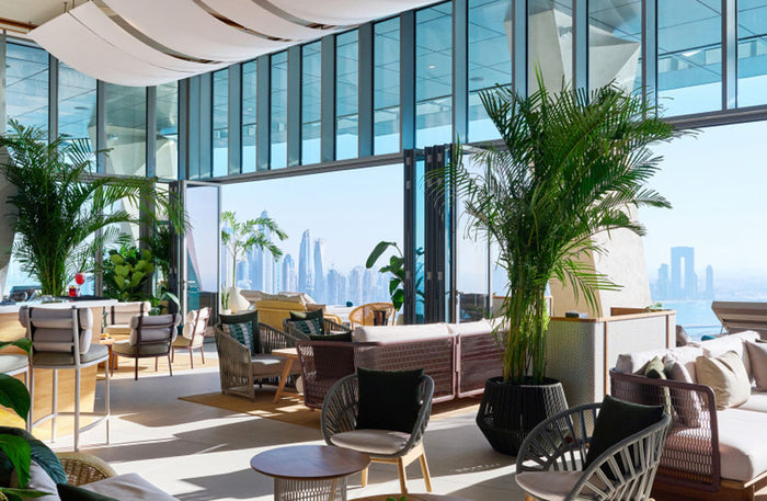Lunch in the Sky Experience for Two with Palm Jumeirah Views at Aura