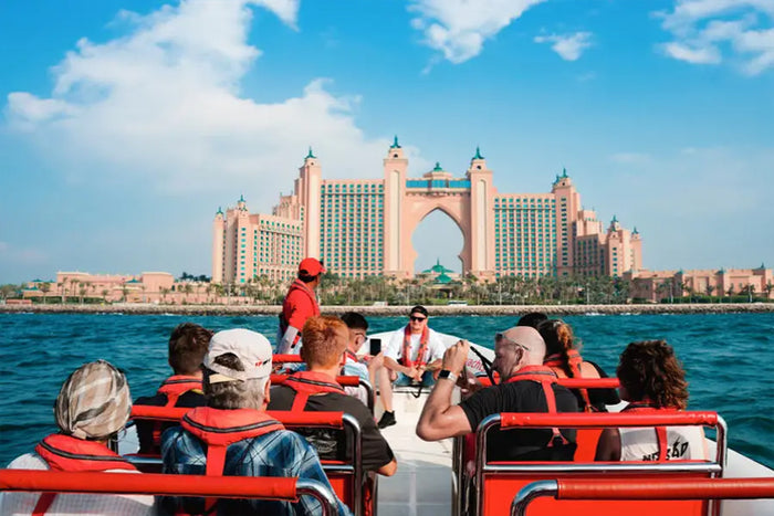 90 Minutes Speedboat Tour around Dubai Marina, Palm and Burl Al Arab