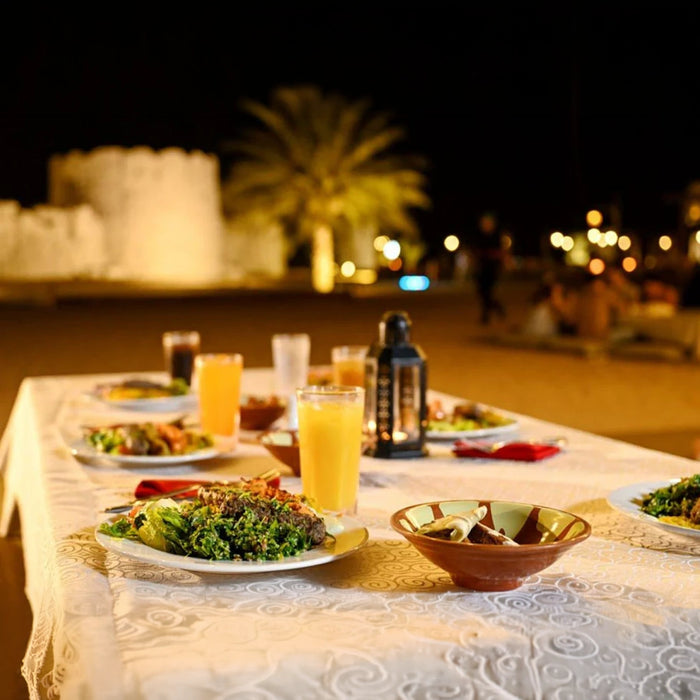 Unforgettable Desert BBQ Dinner with Live Entertainment for Two at The Fort Dubai – Lisaili