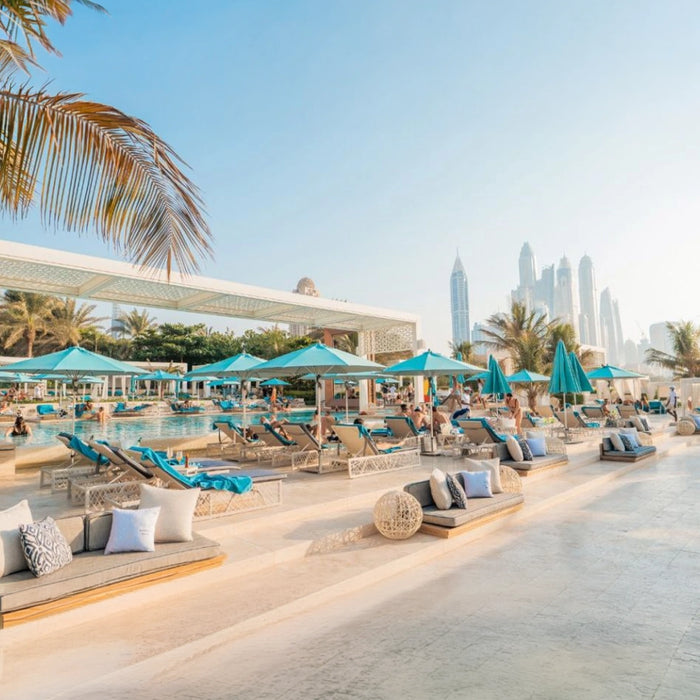Luxurious Pool and Beach Day Pass with Lunch for Two at Drift Beach Club