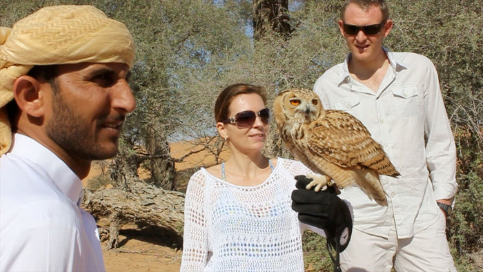 Private Desert Safari & Falconry Experience with Breakfast | at Wondergifts