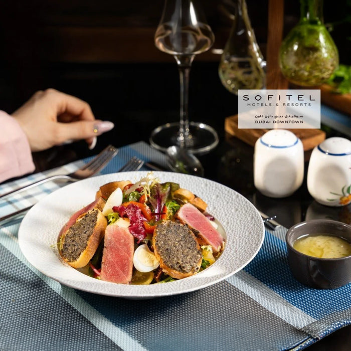 Exclusive 5-Star Lunch with Soft Beverages for Two at L'Apero, Sofitel Dubai Downtown