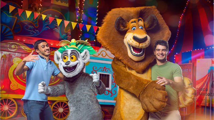 Two Theme Parks Pass - Dubai Parks and Resorts for Four | at Wondergifts