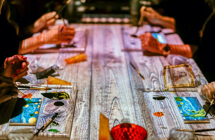 Immersive Seven Paintings Dinner for Two at Dinner Tales - Valid at 2 Locations | at Wondergifts