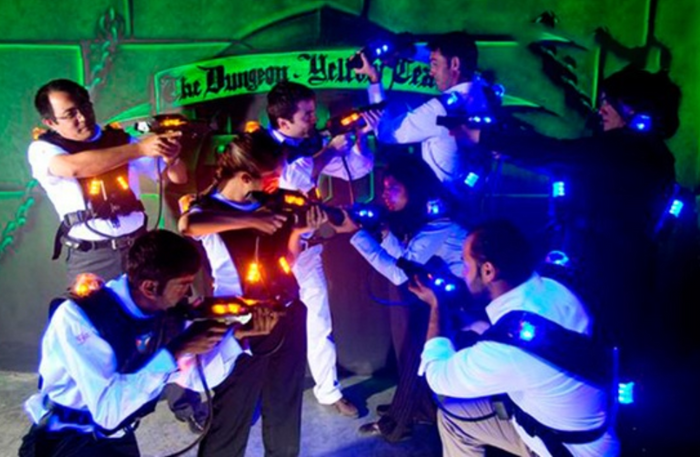 Thrilling Laser Tag Arena Challenge at Dubai Autodrome for One | at Wondergifts