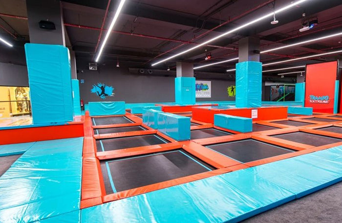 Fun-Filled 2-Hour Trampo Extreme Park Pass for One at Dubai Mall or Nakheel Mall