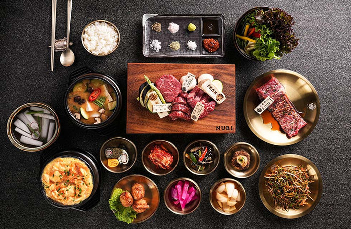 Premium Korean Dinner Experience with Drinks for Two at Nuri Grill & Bar | at Wondergifts
