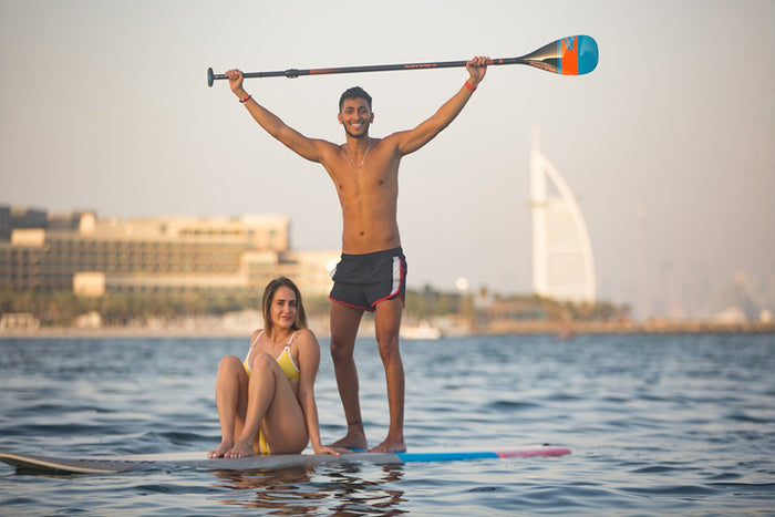 One Hour Stand Up Paddle Boarding at The Palm Jumeirah